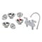 Amgood Stainless Steel Utility Sink-3 Compartment Sink  10 in. x 14 in. x 10 in. Bowl. No Faucet SINK DIS-101410-3 - NO FAUCET - alternate 5